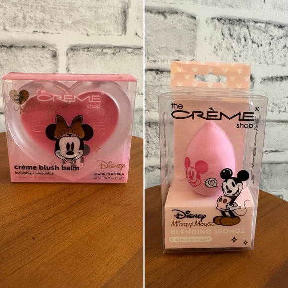 The Creme Shop Other - New! The Creme Shop & Disney Minnie Mouse blush bomb and makeup blender sponge